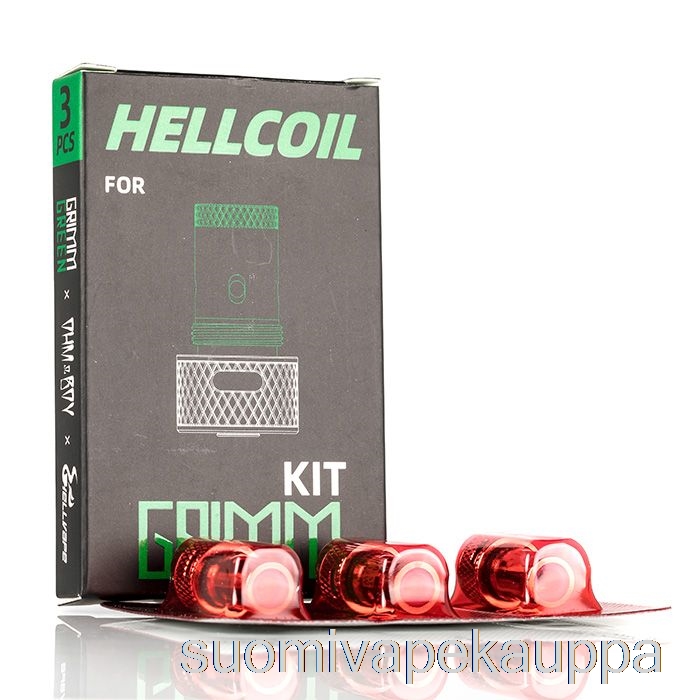 Vape Kauppa Hellvape Grimm Vaihtokelat 0.7ohm H3-01 Mesh Coils